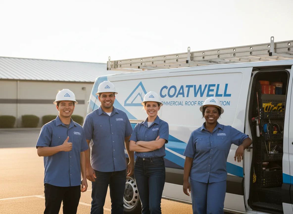Commercial roof coating company in Pleasant View, TN